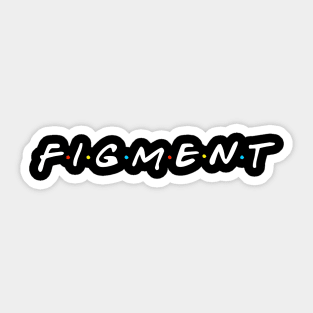 Figment's Friends Sticker